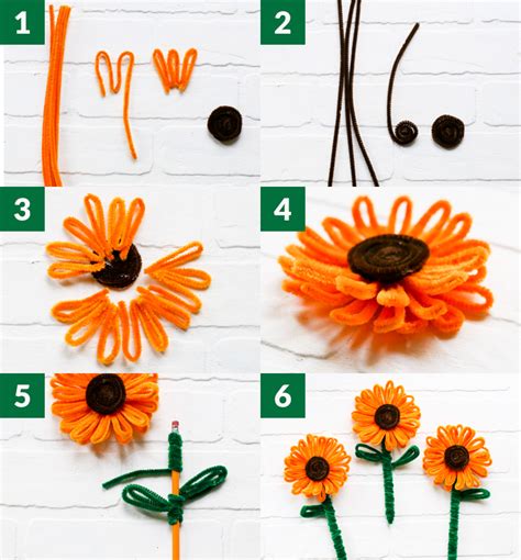 Kids Craft: Pipe Cleaner Sunflowers | Kansas Living Magazine