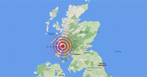 Scotland hit by earthquake overnight with epicentre 88 miles from Glasgow - Glasgow Live