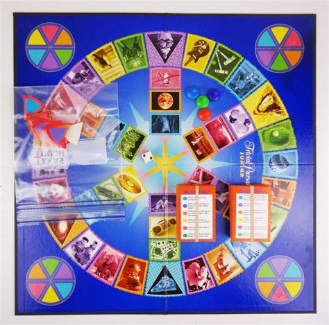 Trivial Pursuit Junior for Kids Fourth/4th Edition(1996)8+& 2-4 Players ...