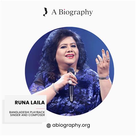 A BIOGRAPHY OF RUNA LAILA – ABIOGRAPHY