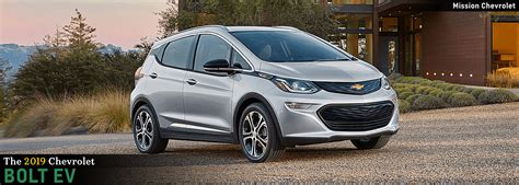 The 2019 Chevy Bolt EV | Electric Car Range & Specs At Mission Chevy