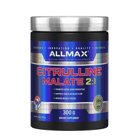 ALLMAX, L-Citrulline Malate 2:1, 300g | Zone Nutrition