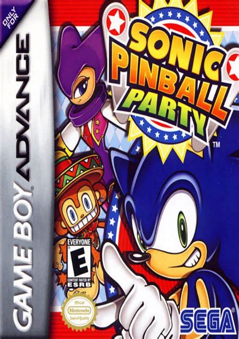 Sonic Pinball Party (Endless Piracy) (E) ROM Free Download for GBA ...