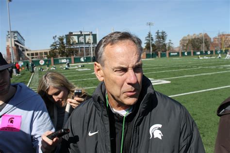 GREAT VIDEO: Mark Dantonio Updates Michigan State Spring Football ...