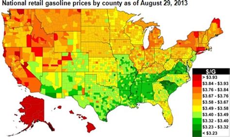 Wyoming Gas Prices Map - London Top Attractions Map