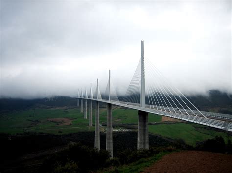 Millau Viaduct in Millau-Creissels, France. The... | Infrastructure ...