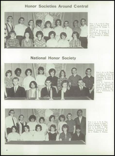 Explore 1965 Central High School Yearbook, Columbus OH - Classmates