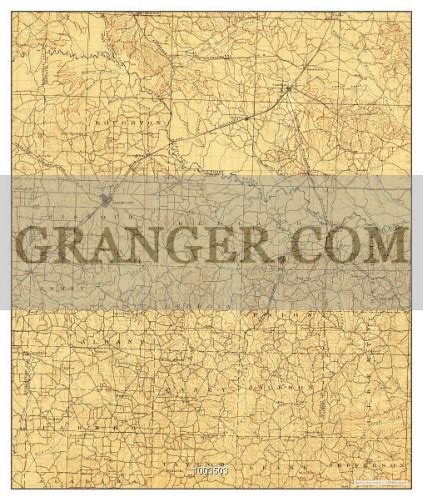 Image of USA TIMELESS MAPS. Gurdon, Arkansas, Map 1901, 1:125000, United States Of America By ...