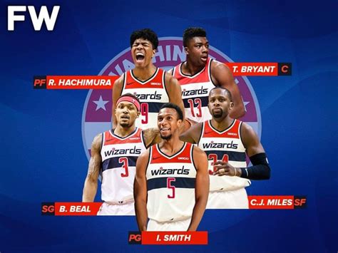 The 2019-20 Projected Starting Lineup For The Washington Wizards - Fadeaway World