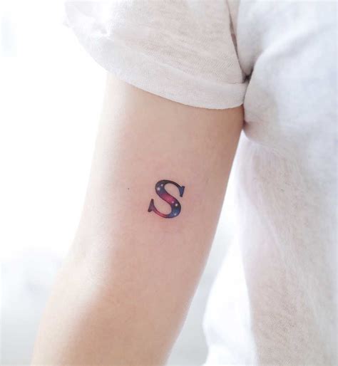 Single Letter Tattoo Designs