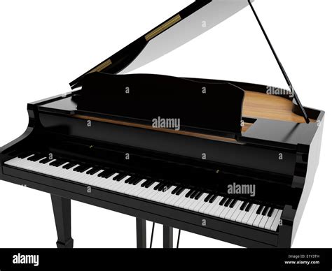 Black grand piano Stock Photo - Alamy