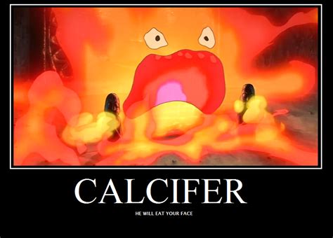 calcifer by EXTRALARGESMILEYFACE on DeviantArt