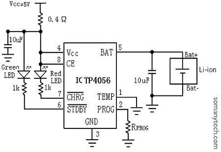 Simple 18650 battery charger circuit- Charge controller with Auto cut ...