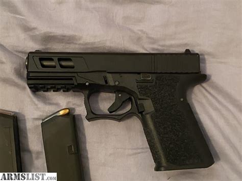 ARMSLIST - For Sale/Trade: Glock 19 with custom slide on p80 Frame