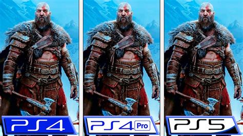 God of War Ragnarök | PS4 - PS4 Pro - PS5 | Graphics Comparison | Analista De Bits - YouTube