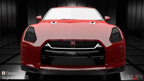 Nissan Skyline GTR R35 3D Model $20 - .3ds .blend .c4d .dae .fbx .ma ...