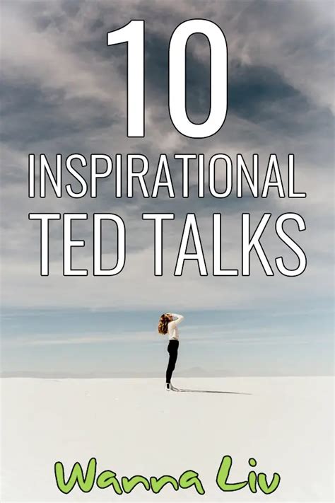 10 Inspirational TED Talks That You Should Listen To - Wanna Liv