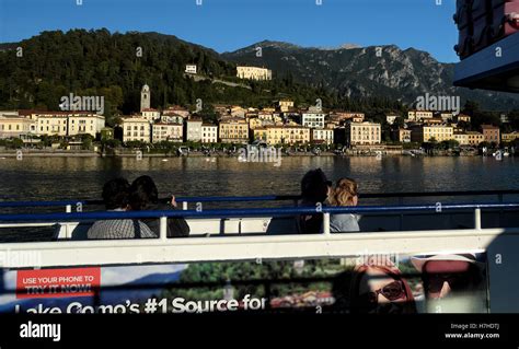 Bellagio, Lake Como, from Ferry Stock Photo - Alamy