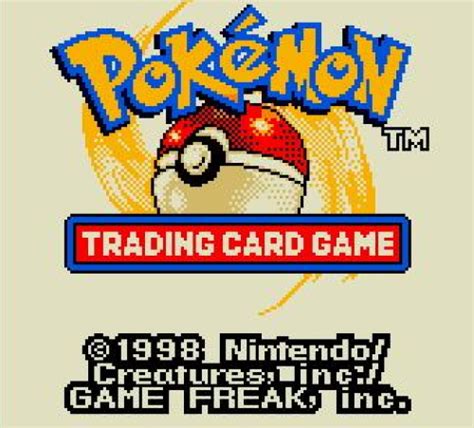 Game: Pokémon Trading Card Game [Game Boy Color, 1998, Nintendo] - OC ReMix