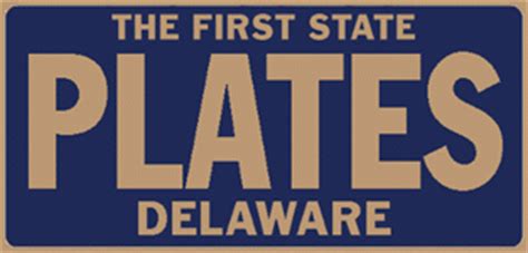 Delaware License Plates - AARoads