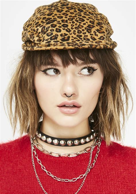 Leopard Cabbie Hat | Dolls Kill