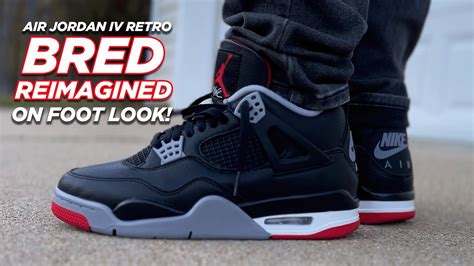 EARLY LOOK! Air Jordan 4 'BRED REIMAGINED' (2024) | This TUMBLED ...