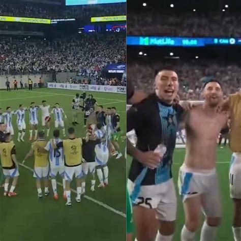 Lionel Messi's Shirtless Celebration Sparks Internet Frenzy After Copa ...