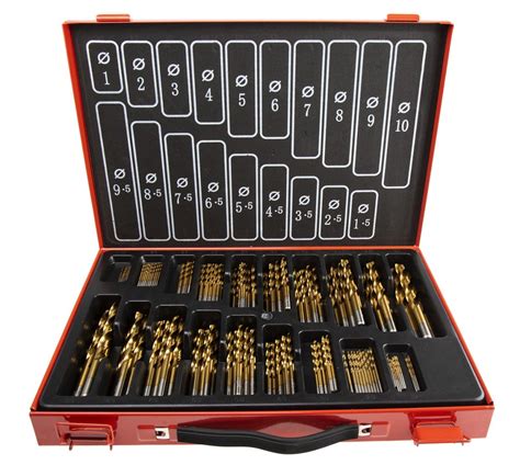 RS PRO 170 Piece Metal Twist Drill Bit Set, 1mm to 10mm - RS Components ...