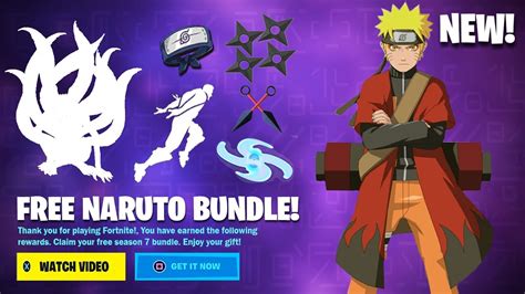 How To Get Naruto & Sasuke Skin In Fortnite! (Unlock Naruto Shippuden ...