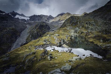 View Of Mountain Alpine Landscape - Stock Photos | Motion Array