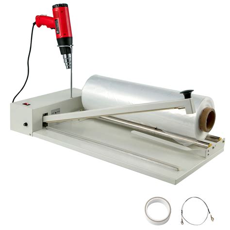 VEVOR 18" Shrink Wrap Sealer, 530W I-Bar Shrink Wrap Machine, Shrink Wrap Sealer with Heat Gun ...