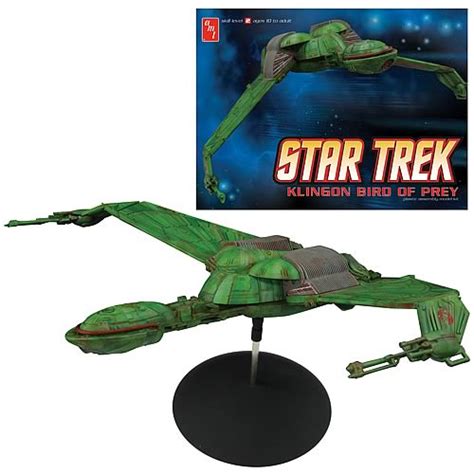 Star Trek Klingon Bird of Prey Model Kit - Round 2 - Star Trek - Model ...