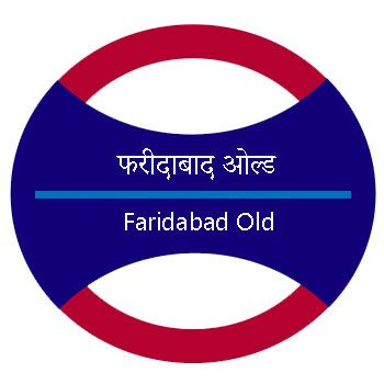 Old Faridabad Metro Station Route Map - Delhi Metro - YoMetro