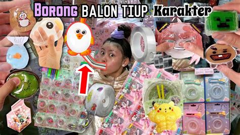 Borong Balon Tiup Karakter Viral! Nano Tape Bubble dari Kucing yang bisa ngomong