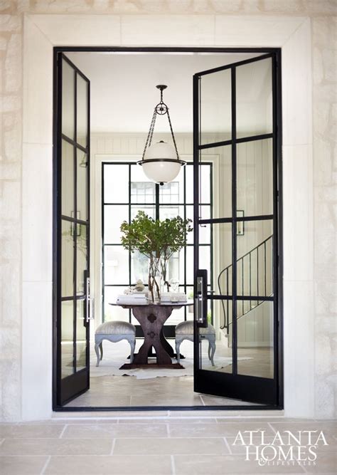 Design Chic - | French doors interior, Doors interior, Steel doors and windows