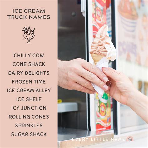 210 Best Ice Cream Shop Names (Cute, Funny, and Retro) - Every Little Name