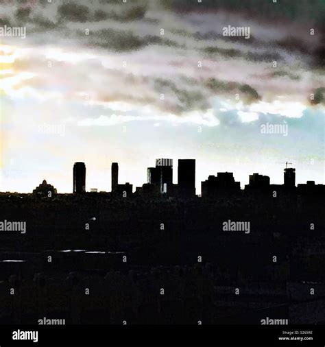 Century City Skyline Stock Photo - Alamy