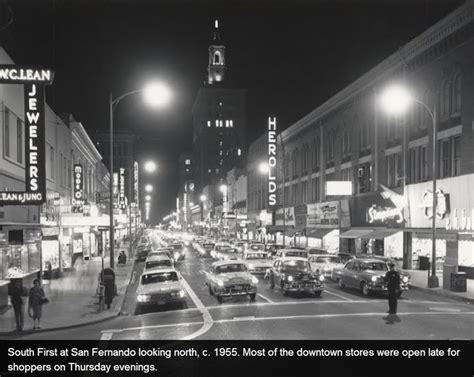 Downtown San Jose Ca 1955 | San jose california, California history ...