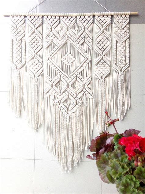 Crochet Macrame Wall Hanging Pattern - Ava Crochet