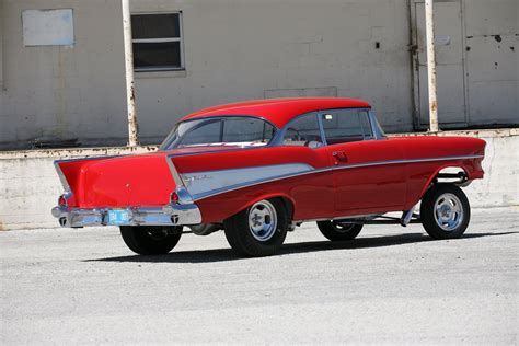 Old-School Cool '57 Chevy "Glamour Gasser" Is A True Hot Rod Cruiser