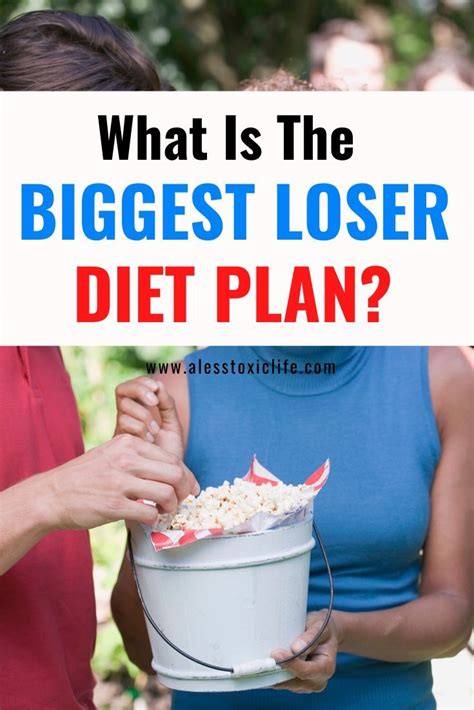 The Biggest Loser Diet Plan - | Biggest loser diet, Biggest loser diet ...