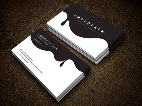 Chocolate logo design & Business card design :: Behance