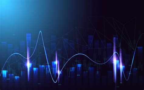 Trading background with elegant bar and curve charts. 2713643 Vector Art at Vecteezy