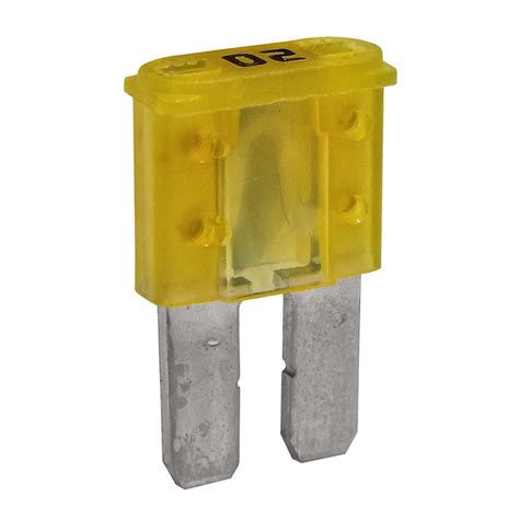 20 Amp Micro-2 style blade fuse (Yellow) – Industry Electric