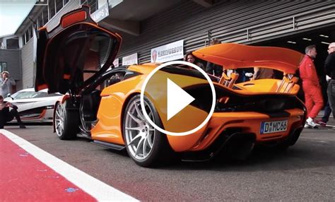 This All-Orange McLaren P1 Sounds as Awesome as it Looks - Luxury4Play.com