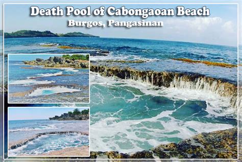 Cabongaoan beach + Death pool in Burgos, Pangasinan