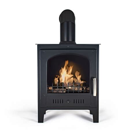 Bioethanol Traditional Slimline Black Stove / No Flue