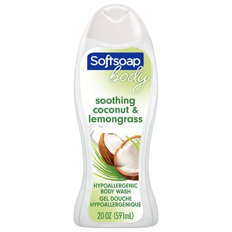 Softsoap Gentle Body Wash - Coconut Oil & Lemongrass - Shop Body Wash ...