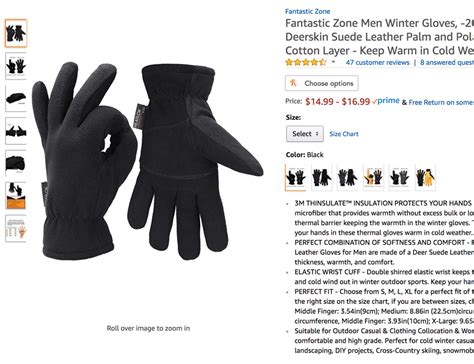 Found these men's winter gloves on Amazon : funny