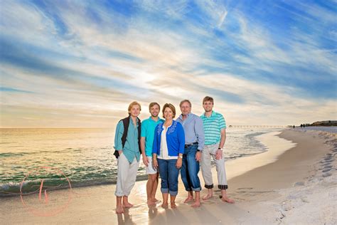 The Graves Family - Beach Portrait Session in Destin, FL - Tina Smith Photography